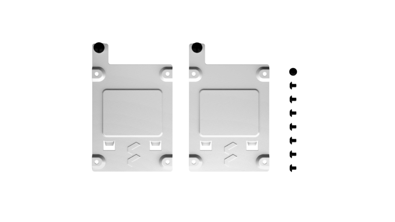 Fractal Design SSD Bracket Kit TypB, White Dualpack