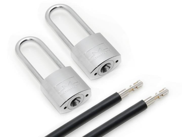 Multibrackets M Anti-Theft 2-pack | Steel | Chrome