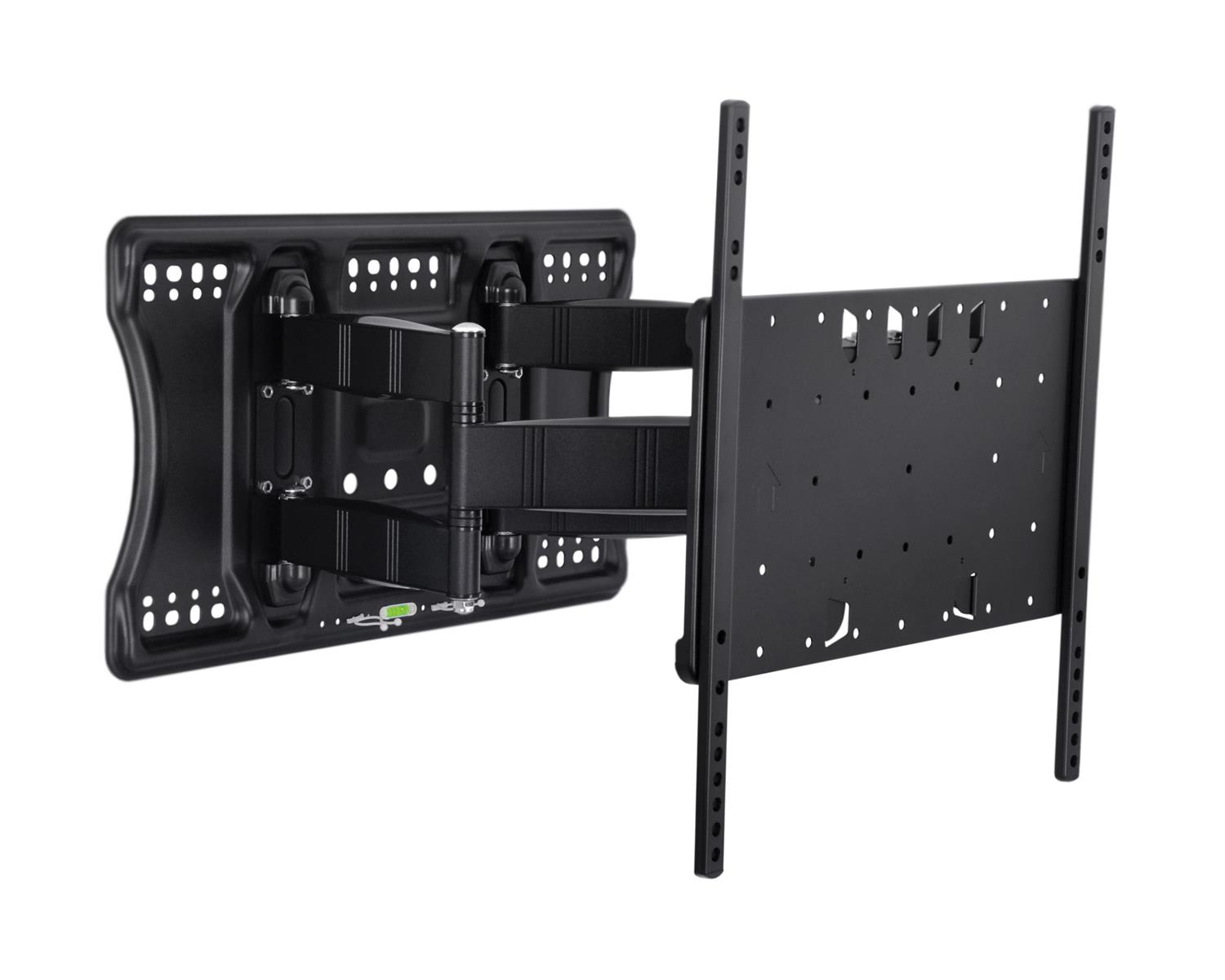 Multibrackets M VESA Super Slim Tilt & Turn Plus HD | VESA 100x100-400x400 | Max 65kg | Black