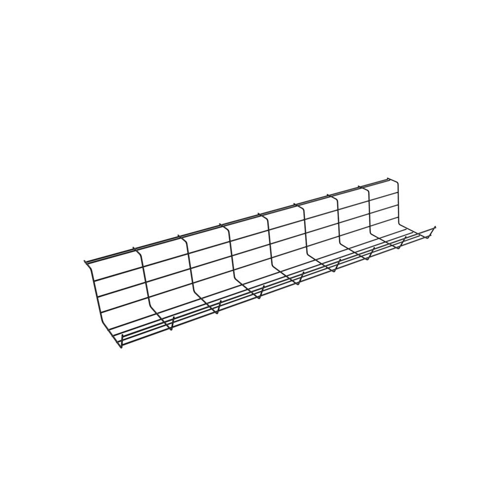 Axessline Wire Tray - Cable tray L720 mm | Black | 720mm