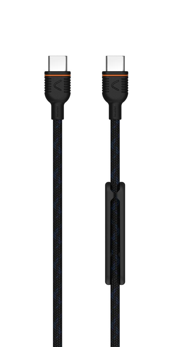 Unisynk USB-C to USB-C Cable 1,2m Black