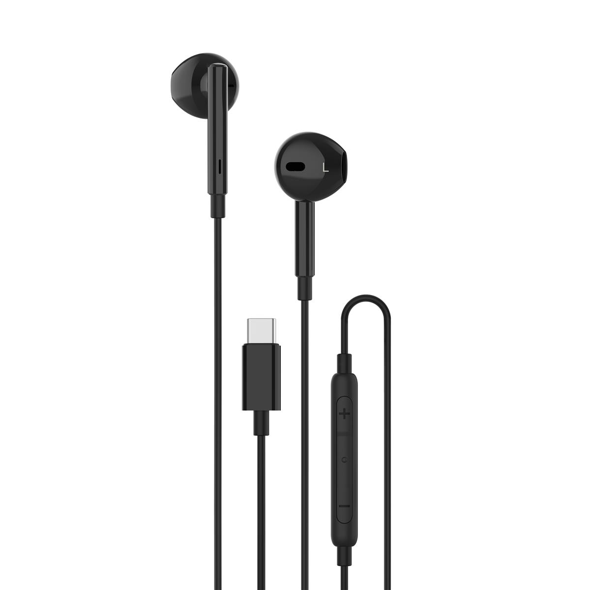 Unisynk In-Ear Headphones USB-C Black