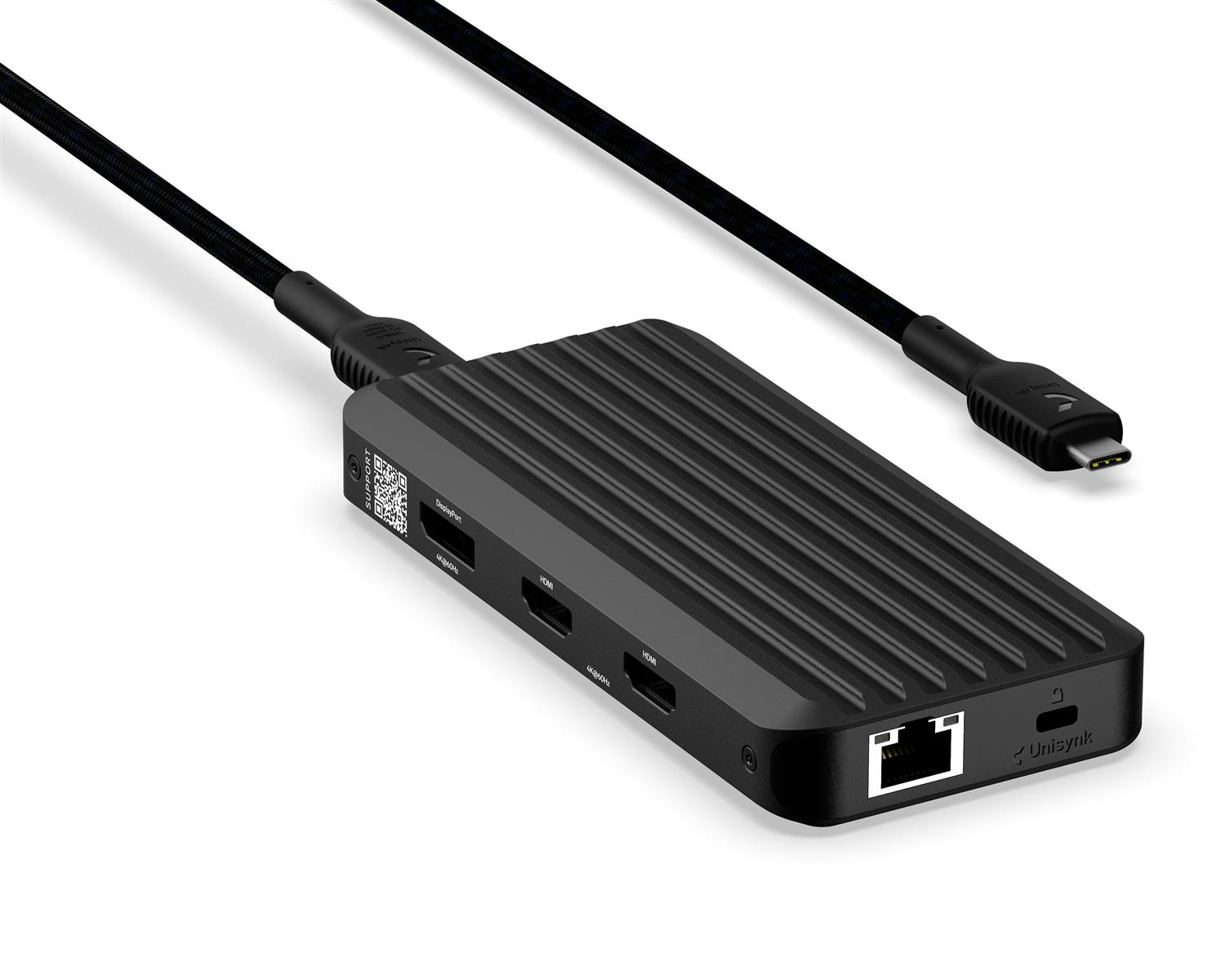 Unisynk 10 Port USB-C Multi Display Hub V3 140W Black