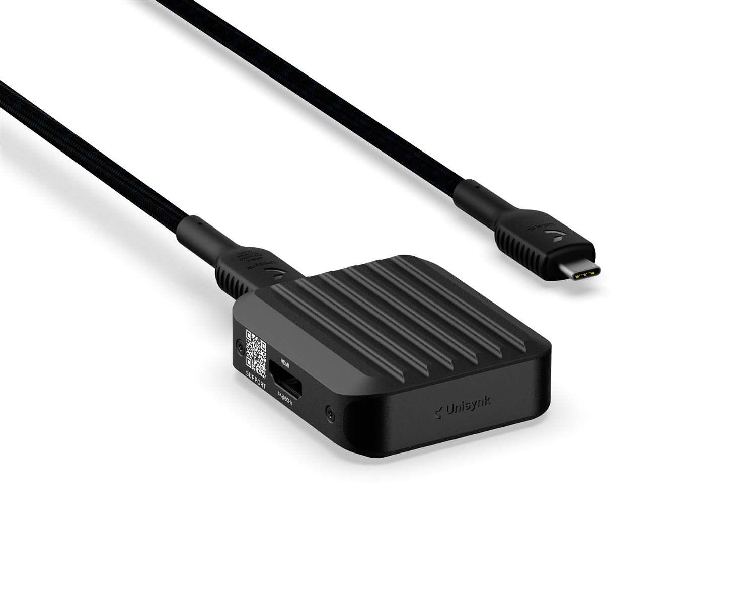 Unisynk 4 Port USB-C Hub V3 140W Black