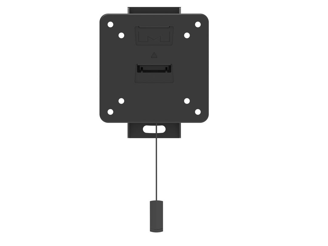 Multibrackets M VESA Wallmount Tilt 75/100 | VESA 75x75-100x100 | Max 20kg | Black