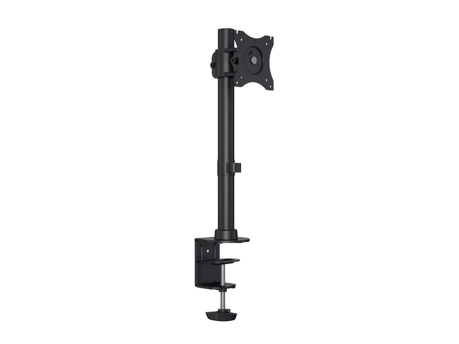 Multibrackets M Deskstand Basic Single | VESA 75x75-100x100 | Max 10kg | Desk clamp | Black