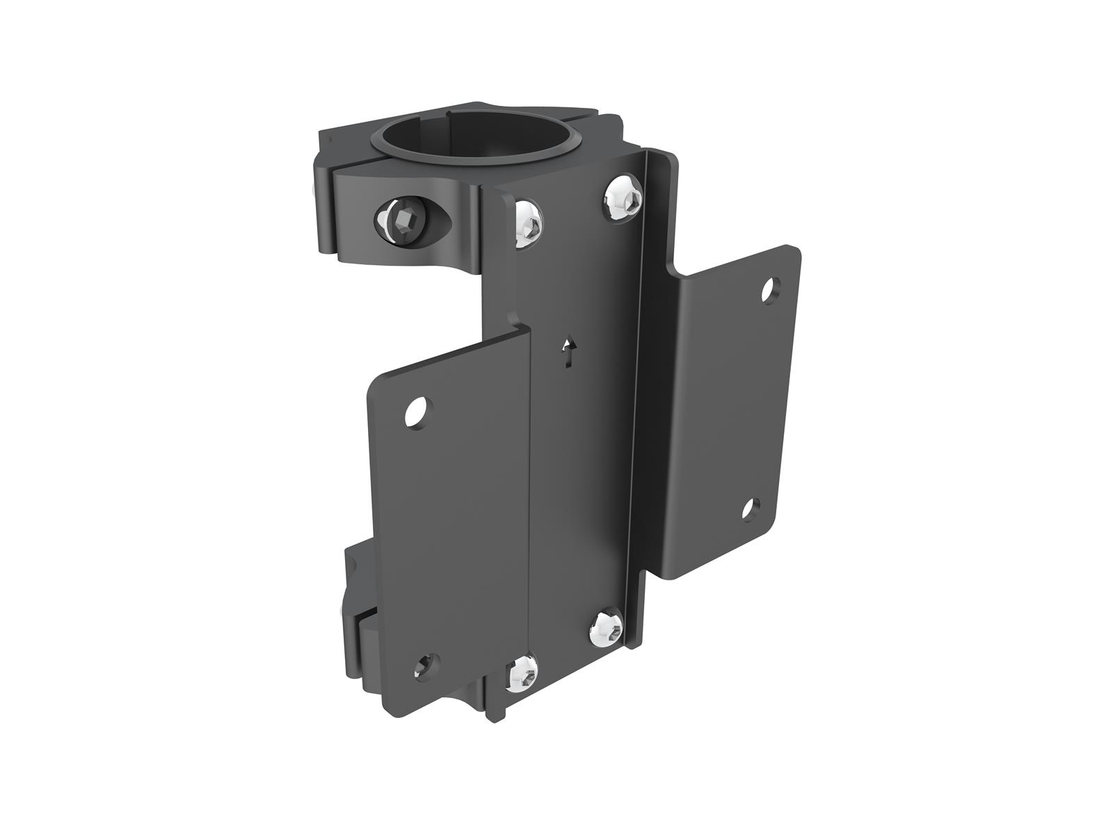 Multibrackets M Pro Series - Pole Clamp | Steel | Black