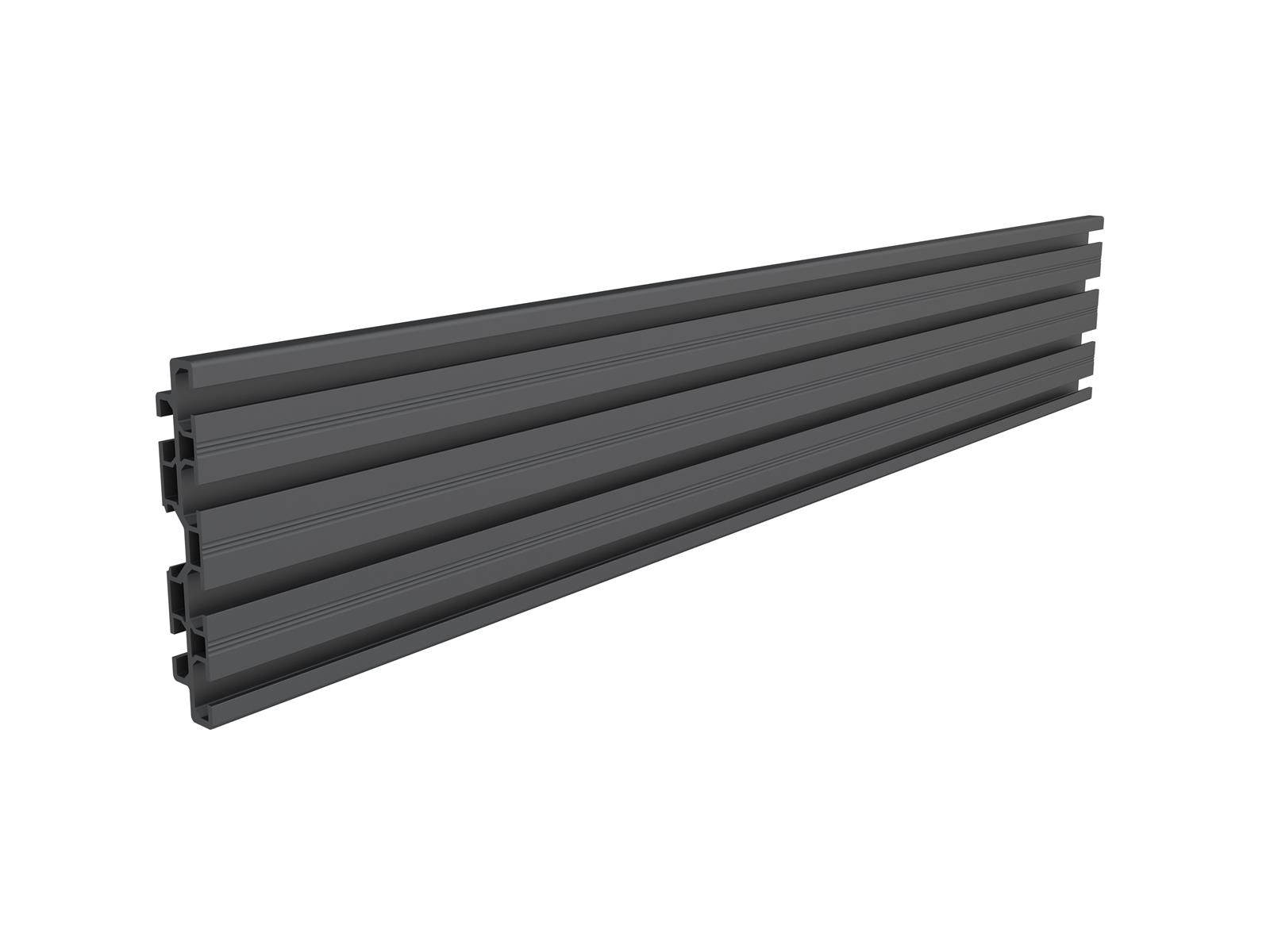 Multibrackets M Pro Series - Single Screen Rail 68cm Black | Aluminum | Black
