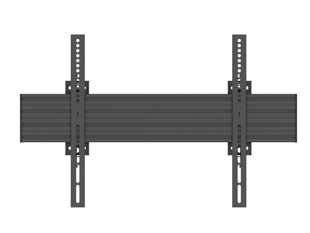 Multibrackets M Wallmount Pro MBW1U Fixed Black | VESA 100x100-600x400 | Max 50kg | Black