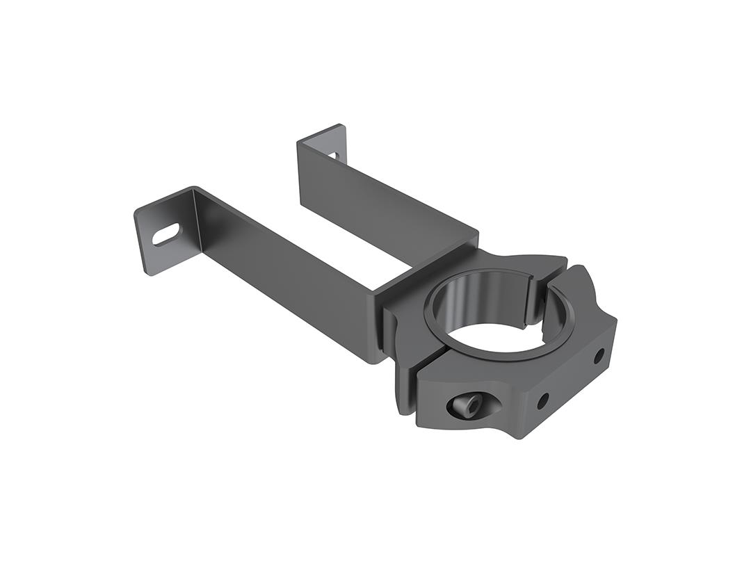 Multibrackets M Pro Series - Pole Clamp Wall Bracket | Steel | Black