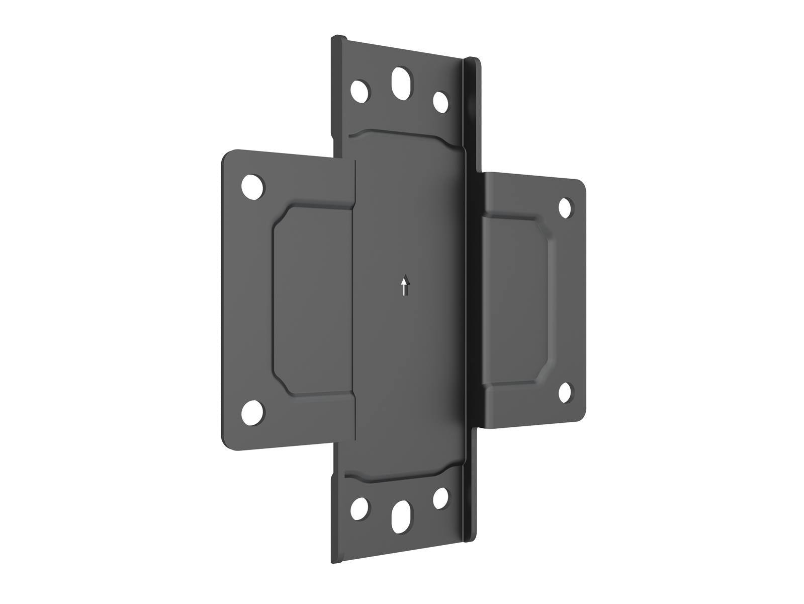 Multibrackets M Pro Series - Wallmount Plate Small | Wall | Max 30kg | Black
