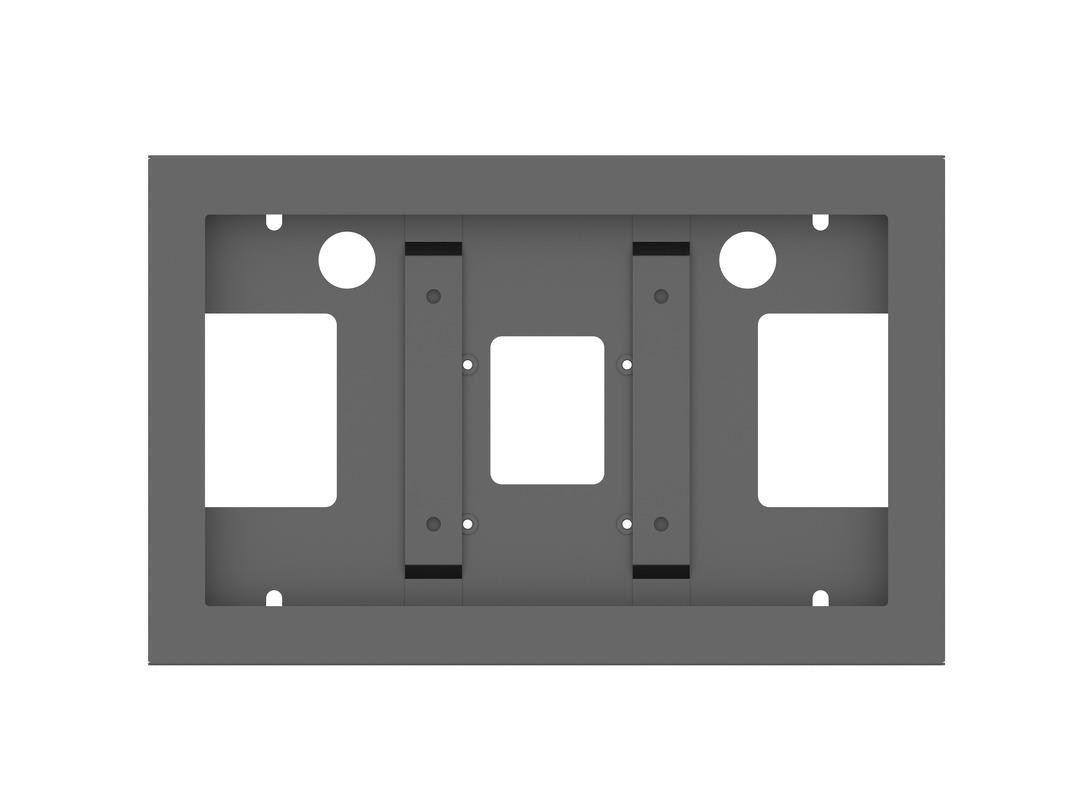 Multibrackets M Pro Series Enclosure QB13R & QB13R-T | 13" | Landscape | Wall | Black |