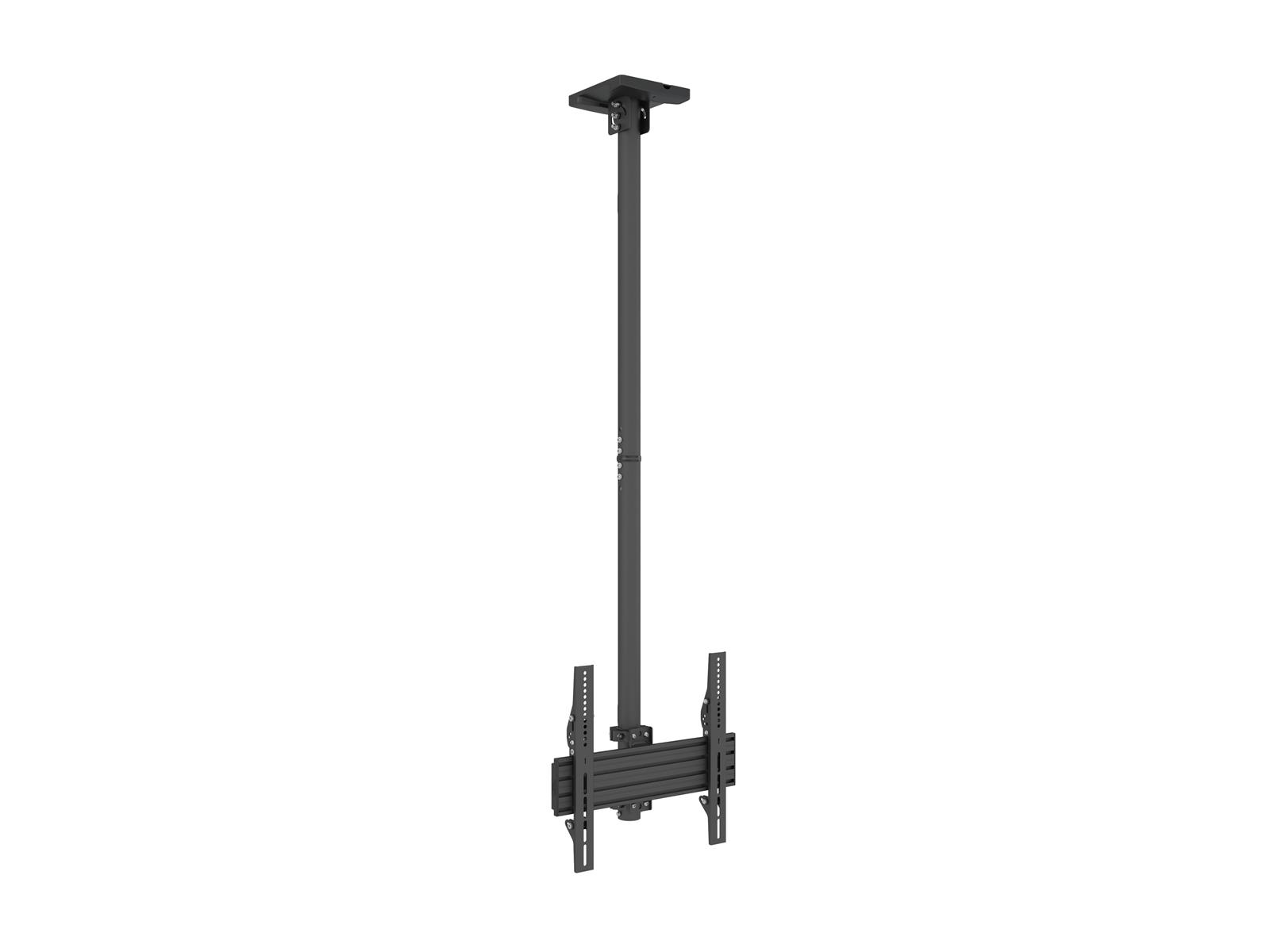 Multibrackets M Ceiling Mount Pro MBC1U VESA 400 | Fixed 1550mm | VESA 100x100-400x400 | Max 35kg | Black