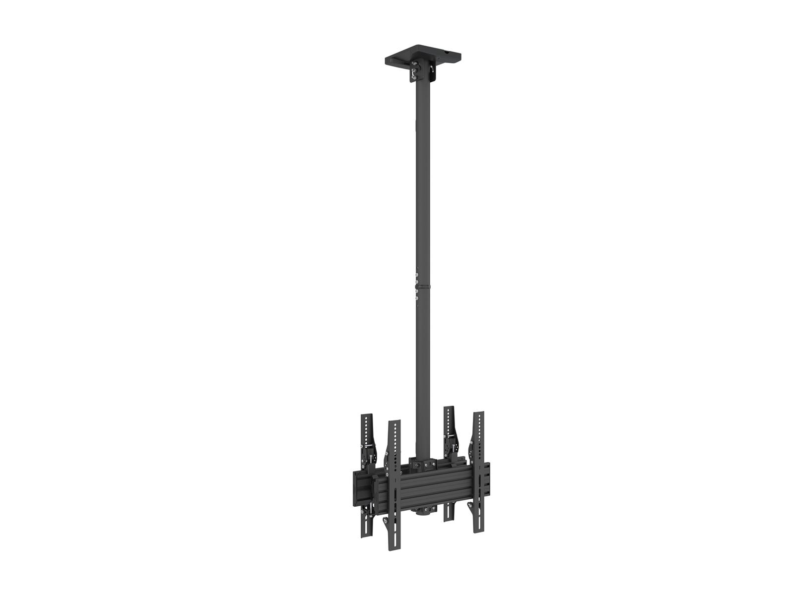 Multibrackets M Ceiling Mount Pro MBC1UX2 VESA 400 | Fixed 1550mm | VESA 100x100-400x400 | Max 35kg | Black