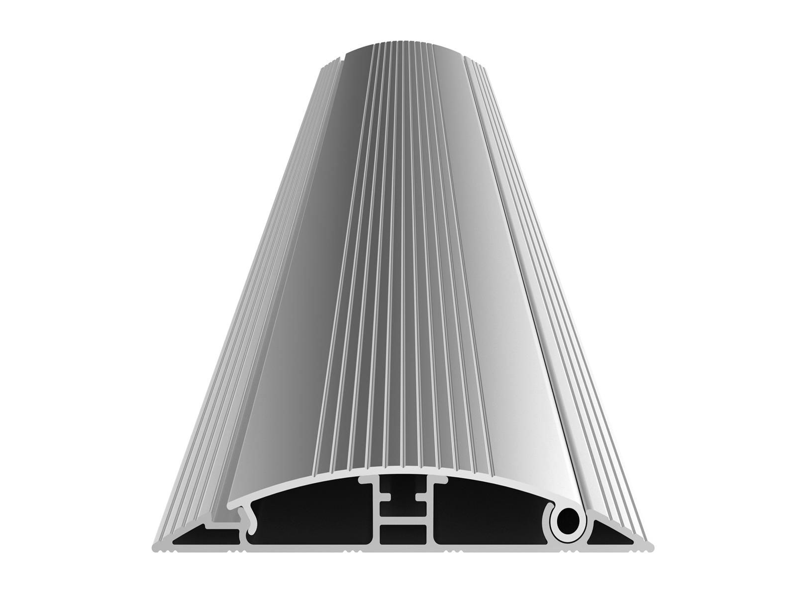 Multibrackets M Cable Cover Floor Aluminium | W 139mm | Aluminum | 1600mm