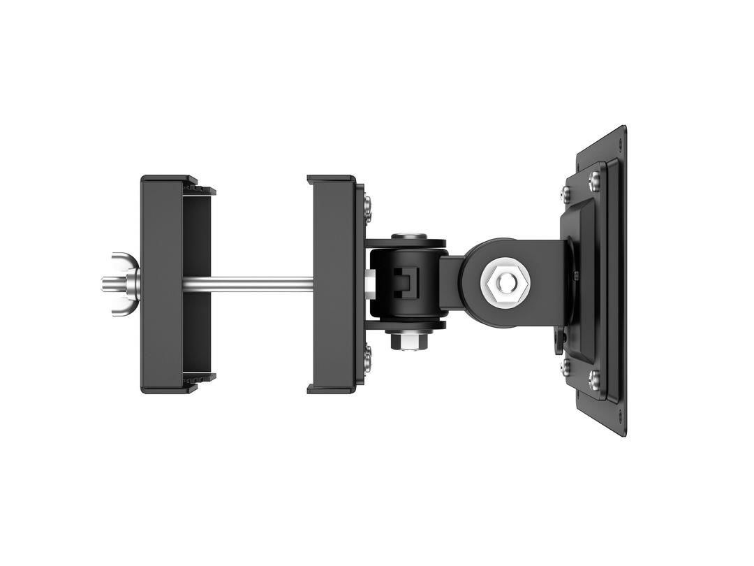 Multibrackets M VESA Monitor Polemount 75/100 | VESA 75x75-100x100 | Max 15kg | Black