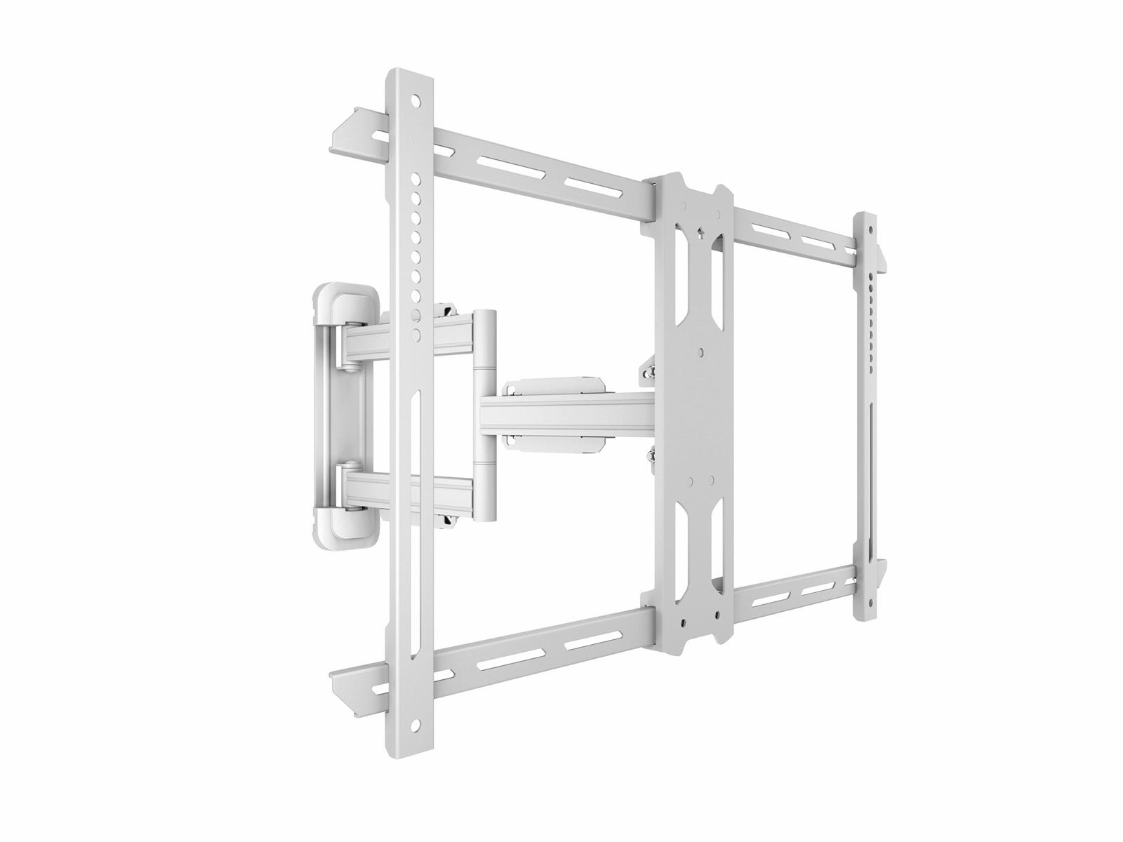 Multibrackets M Universal Flexarm Pro 40kg HD Single White | VESA 200x100-600x400 | Max 40kg | White