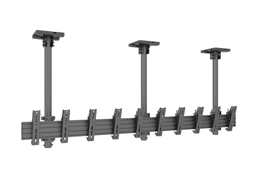 Multibrackets M Menu Board Mount Pro MBC5X1UP VESA 200 | Adjustable | VESA 75x75-200x200 | Max 30kg | Black