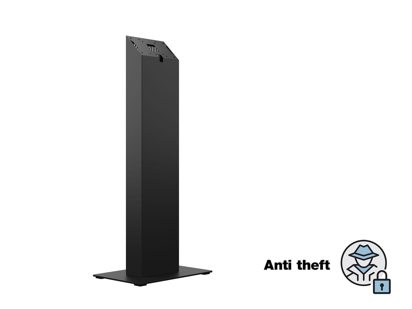 Multibrackets M Pro Series - Kiosk Black 13"-32" | Fixed | VESA 75x75-200x100 | Max 20kg | Black