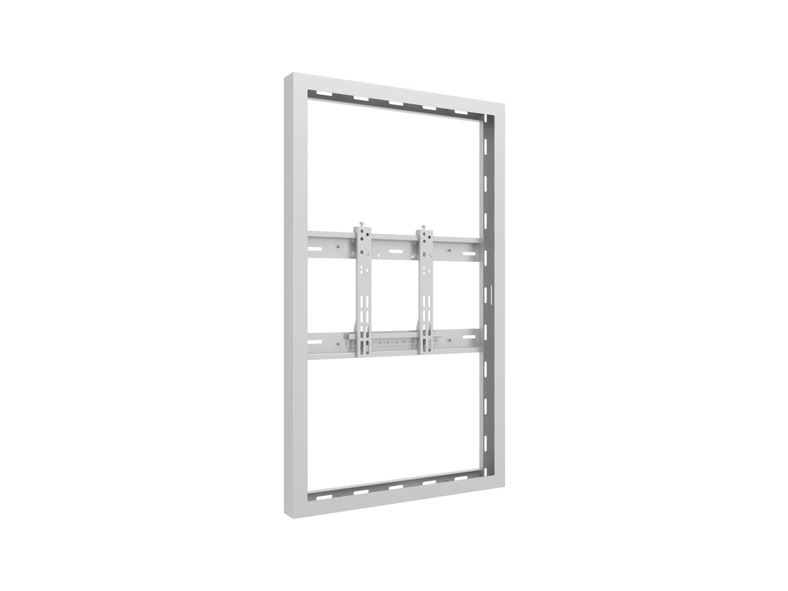 Multibrackets M Pro Series Enclosure 43" Wall Slim Small White | 43" | Landscape & Portrait | Wall | White |