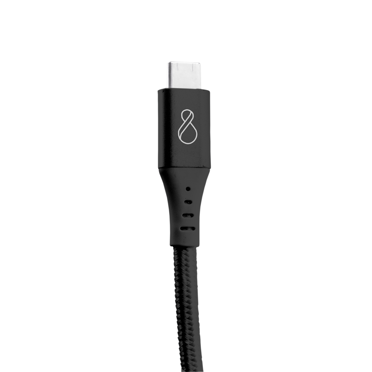 Ochno USB-C Cable | Straight | DP 1.4 Video Alt Mode | Male/Male | USB-C - USB-C | 3.2 Gen 2 | Braided | 0.7m | Black