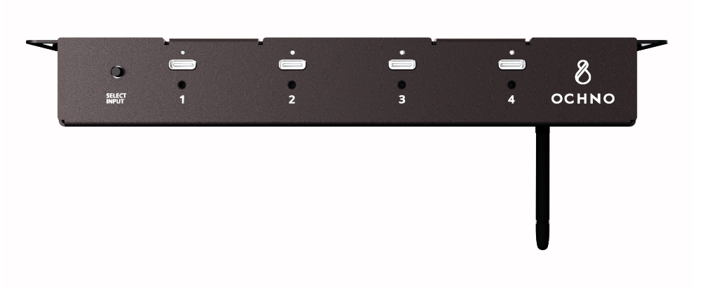 Ochno O-PC-4 | Power Conference 4 Main Unit | 4in x 2out | 3840x2160 60Hz | Conferencing Hub with dual screen support