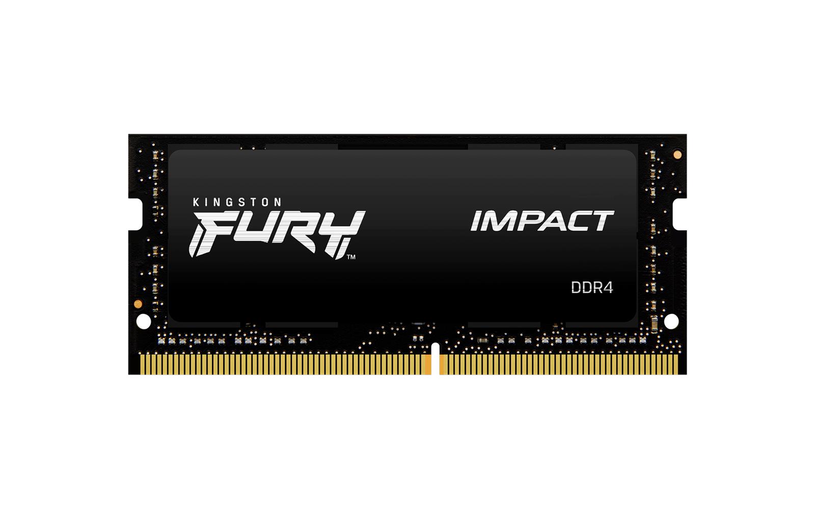 Kingston 8GB (1 x 8 GB) DDR4 3200MHz CL20 FURY Impact SODIMM