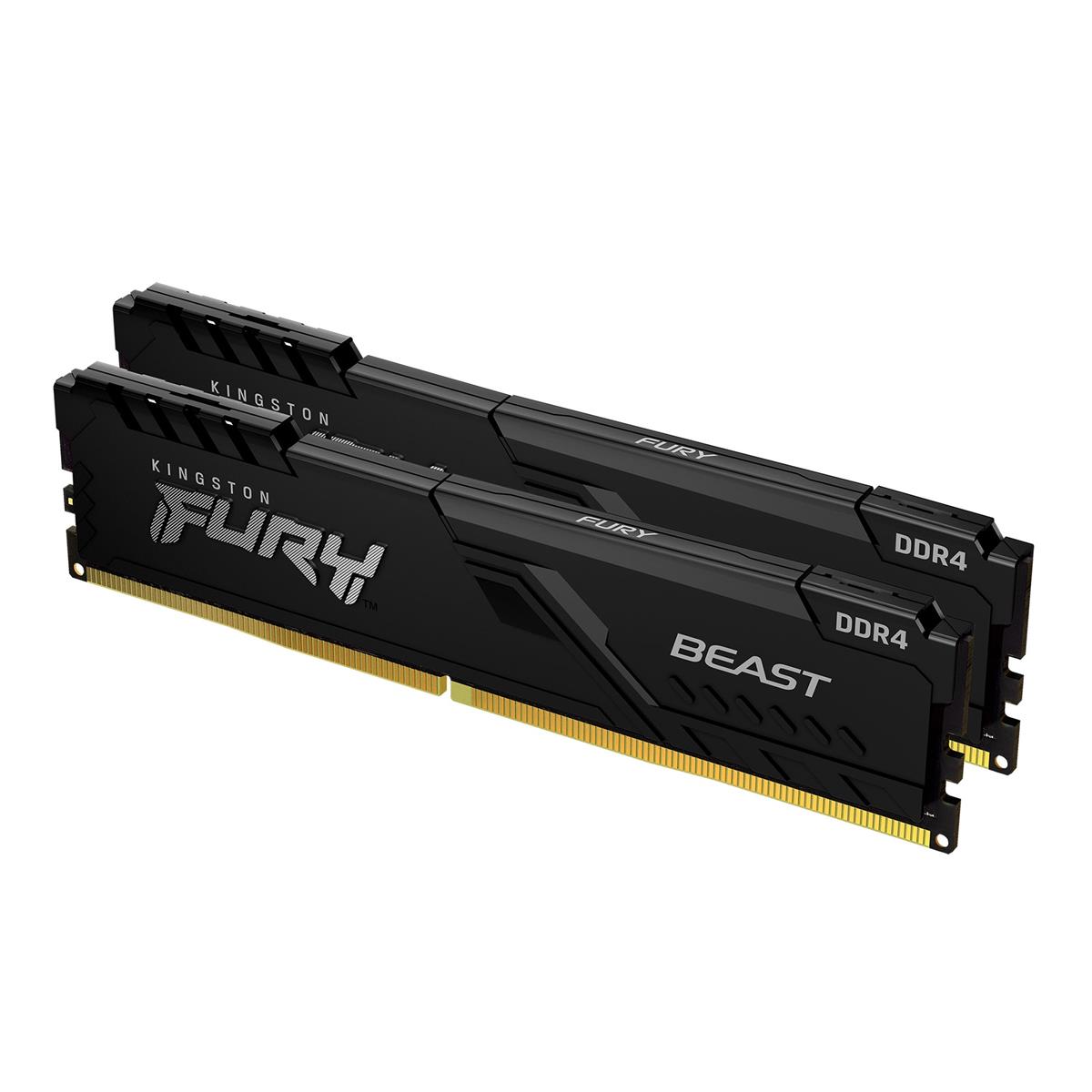 Kingston FURY Beast 16GB (2 x 8GB) 3200MHz DDR4 CL16 DIMM