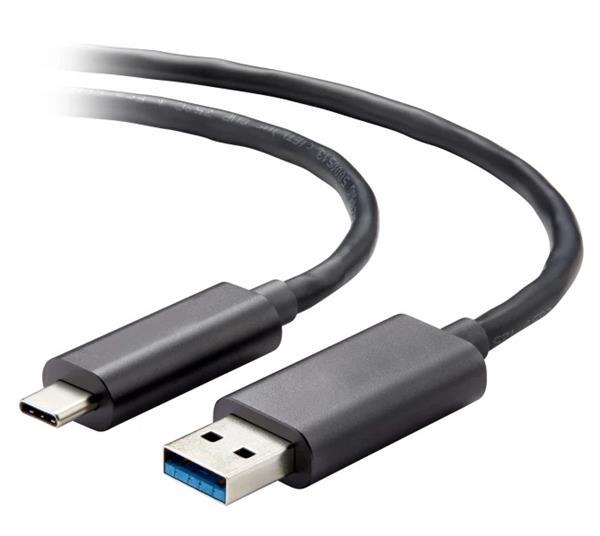 Vaddio Active Optical Cable | USB 2.0 - 3.2 Gen2 | USB-A - USB-C | 3.2 Gen 2 | 8m | Black