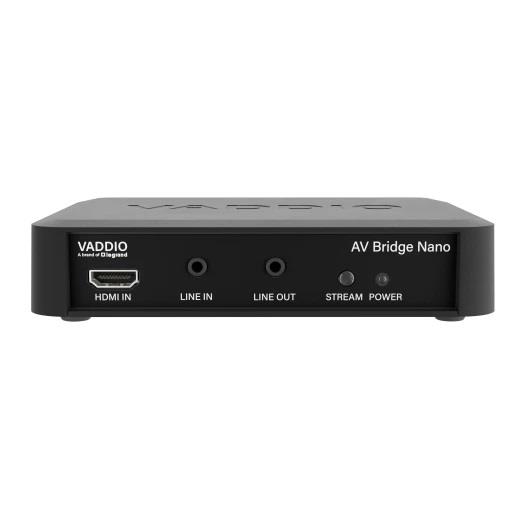 Vaddio AV Bridge Nano | 1in x 1out | 1920x1080 60Hz | Conferencing Hub