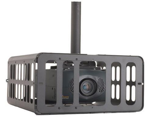 Chief PG3A | Large Projector Security Cage | Steel | Black
