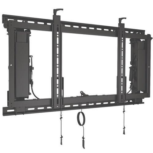 Chief LVS1U | ConnexSys Videowall Landscape with Rails | VESA 200x100-700x400 | Max 68kg | Black