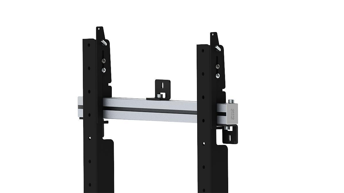 SMS Multi Display Wall Portrait | VESA 300x100-900x400 | Max 100kg | Black