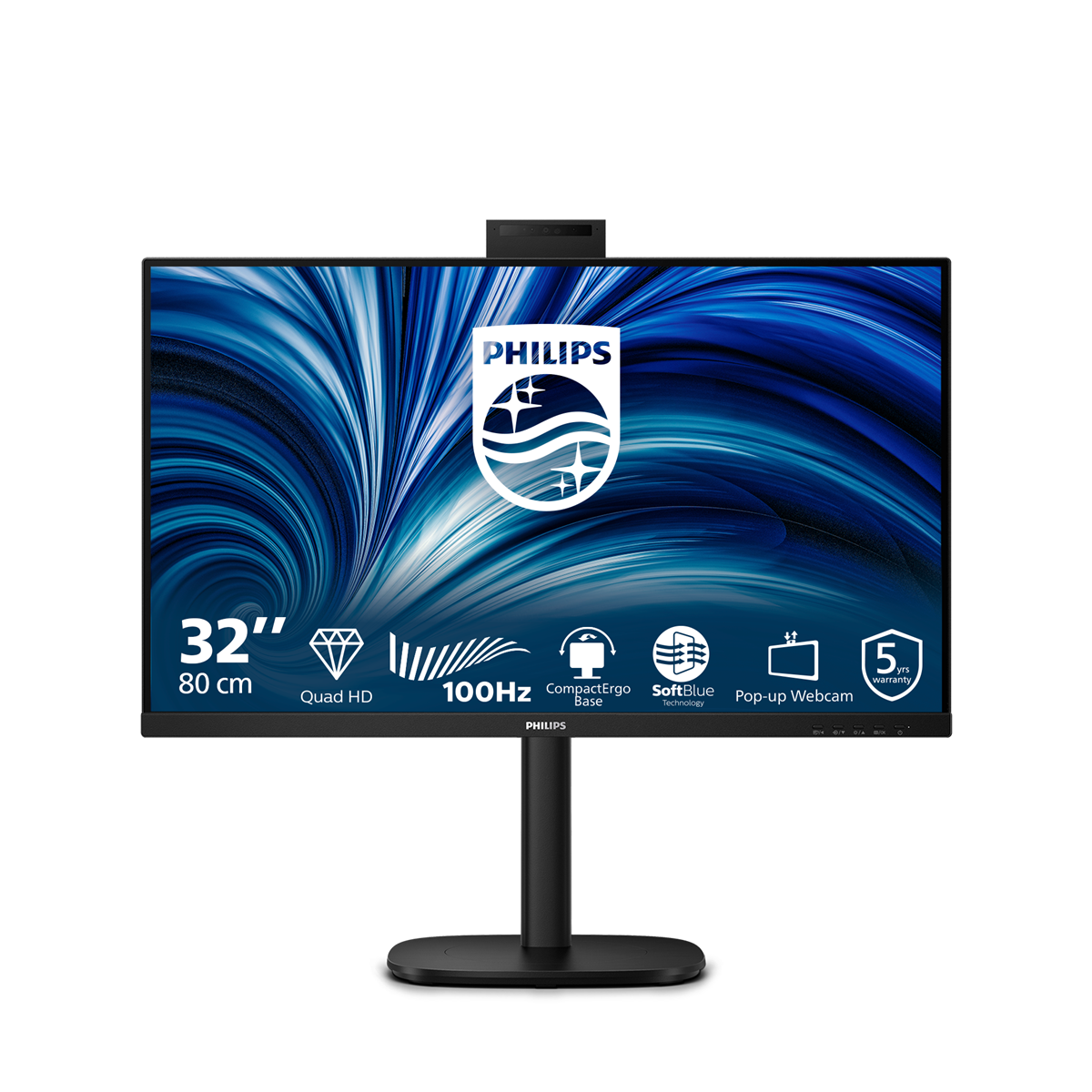 Philips 31.5" 32B2U3601H | 2560x1440 | IPS | 4ms | 100Hz | 5years