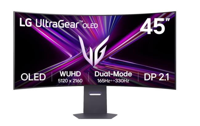 LG 45" UltraGear 45GX950A-B | 5120x2160 | OLED | Curved 800R | 0.03ms | 165Hz | 2years