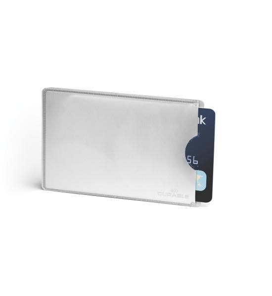 Durable Credit card sleeve RFID SECURE 54x86 mm