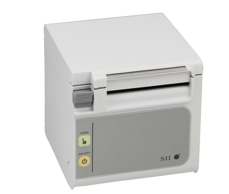 Cash register printer/receipt printer Seiko RP-E11, USB, white (light gray) (RP-E11-W3FJ1-U-C5)