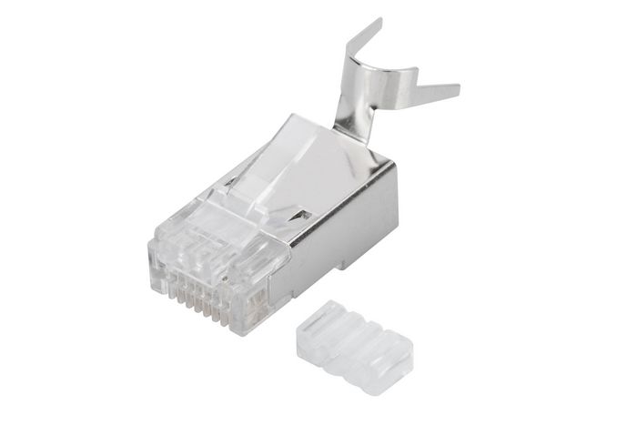 Digitus CAT 6A Modular Plug, 8P8C, shielded for solid wire AWG 22-23