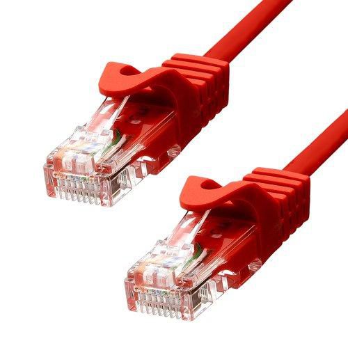 ProXtend CAT5e U/UTP CU PVC Ethernet Cable Red 3m