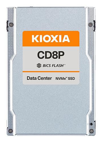 KIOXIA 12800GB, 2,5", PCIe 5.0, NVMe 2.0, BiCS FLASH TLC, Read 12000 MB/s, Write 5500 MB/s, Silver, 130g