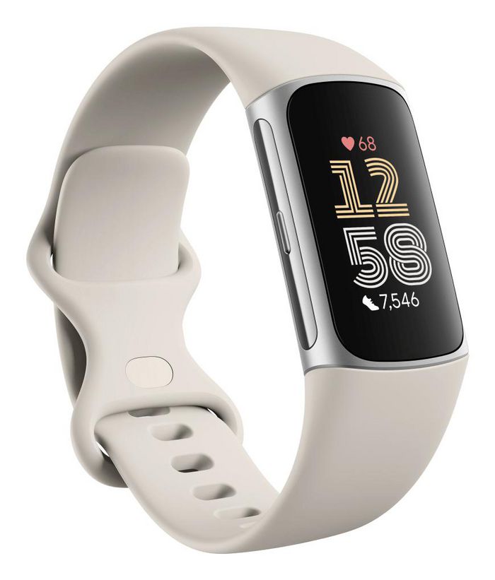 Fitbit Porcelain / Silver Aluminium, AMOLED, Corning Gorilla Glass 3, NFC, Lithium-polymer