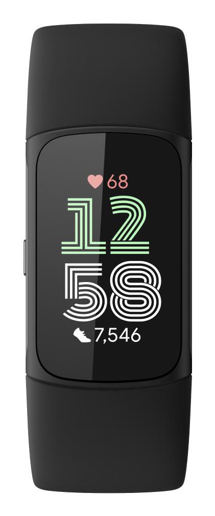 Fitbit Obsidian / Black Aluminium, AMOLED, Corning Gorilla Glass 3, NFC, Lithium-polymer