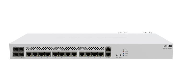 MikroTik ARM, AL73400, 2 GHz, 16 GB DDR4 RAM, 128MB NAND, RouterOS, 72W