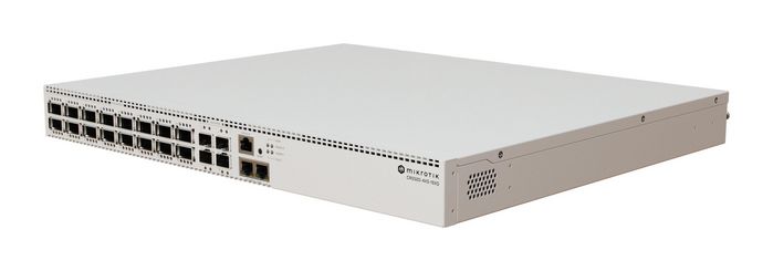 MikroTik 4 x SFP28, 16 x QSFP28, Rj-45, 100 - 240 V, 50 - 60 Hz