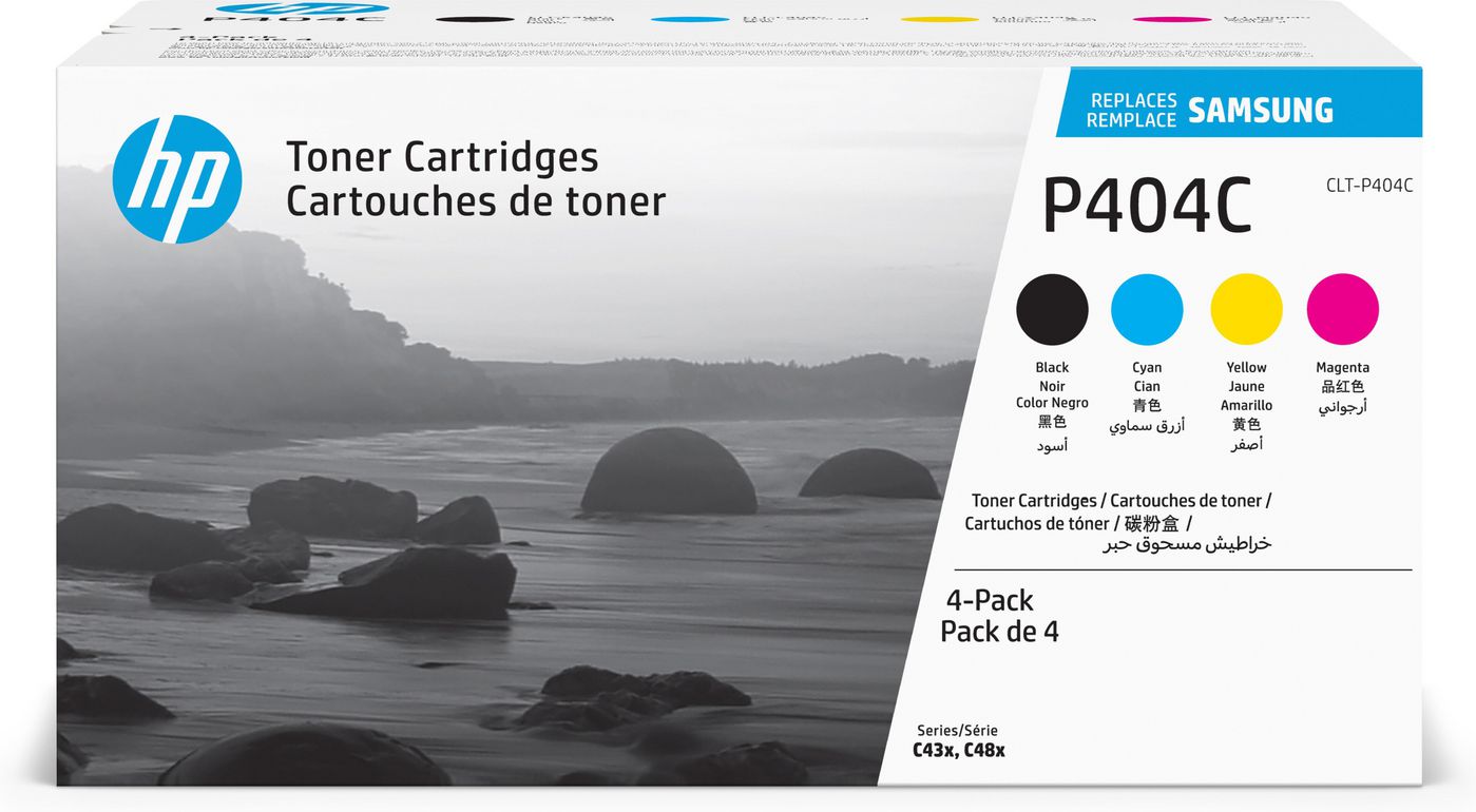 Samsung CLT-P404C toner cartridge Original Black, Cyan, Magenta, Yellow