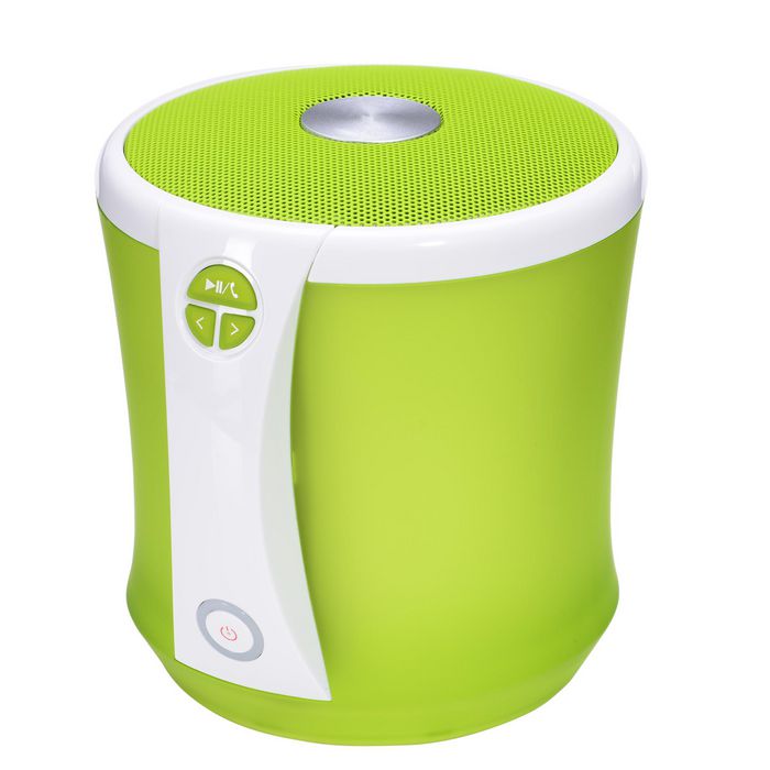 Terratec CONCERT BT NEO, 2x 3W RMS, Bluetooth 2.1, Aux-in, 2200mAh Li-Polymer, Mic, Green