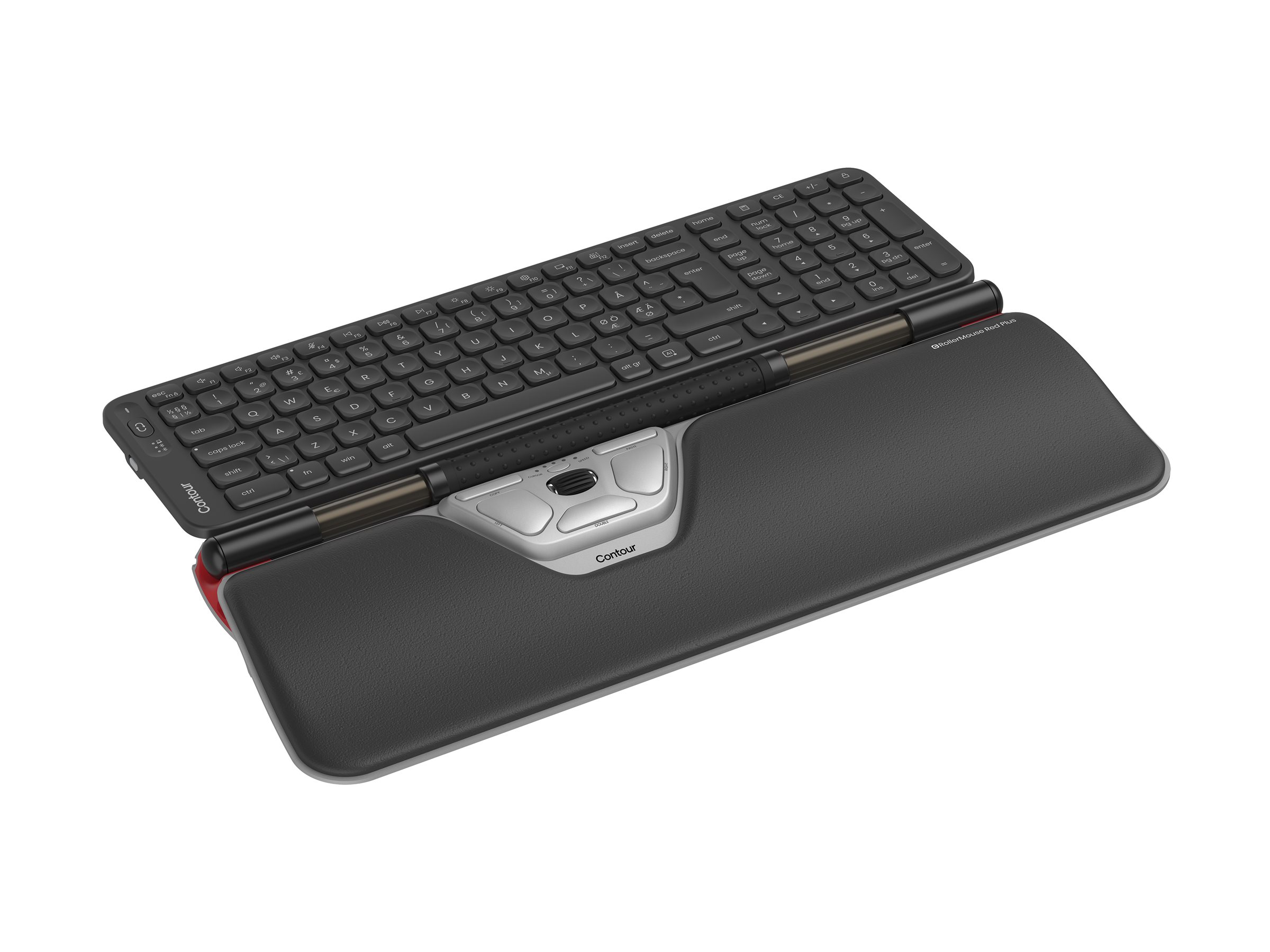 Contour Design Contour RollerMouse Red Plus & Balance Mid-Size Keyboard Combo, Wireless, PN Layout