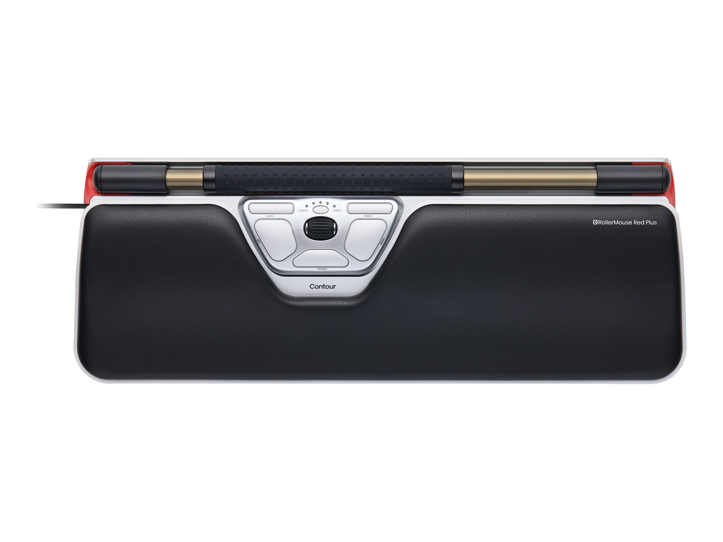 Contour Design RollerMouse Red Plus, Thin Client, Wired - Central pointing unit- ergonomic - right and left handed- wired - USB-C