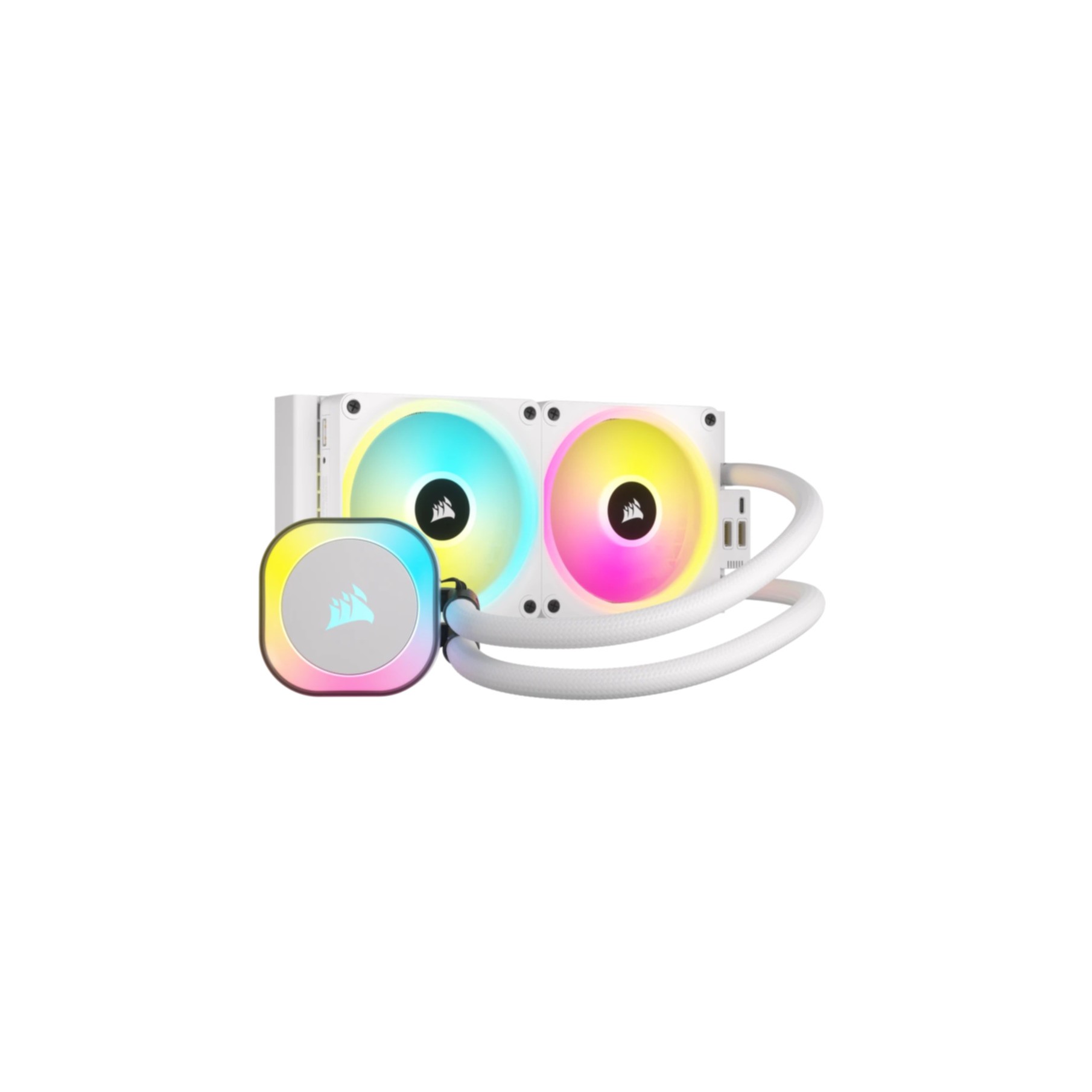 Cooler Corsair iCUE H100i RGB AIO White - water cooling CW-9061005-WW