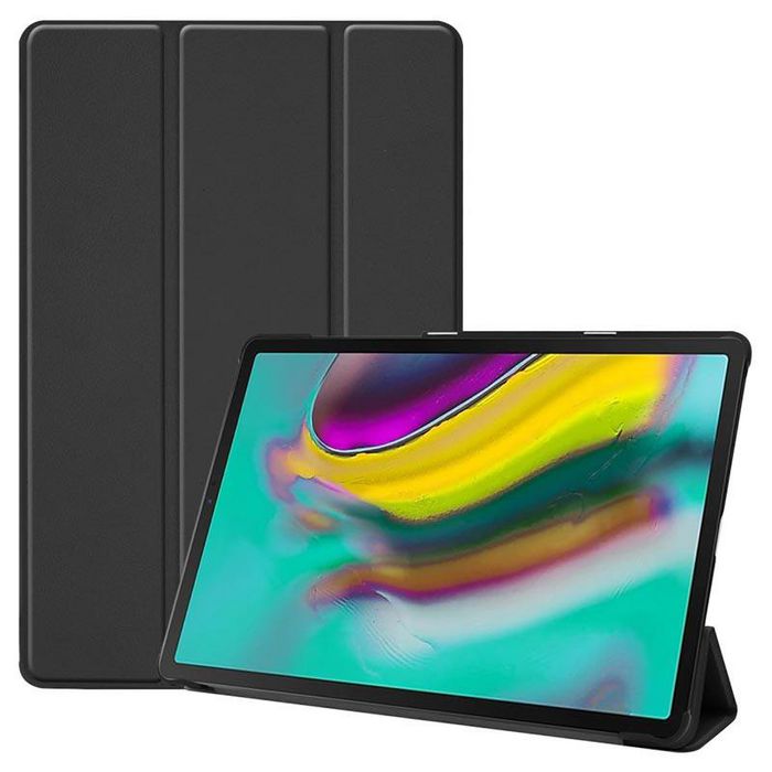 CoreParts Samsung Galaxy Tab S5e 10.5" Tri-folded Leather Case Black 2019 model